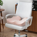 Medical Office Chair Lower Back Support Coccyx Pain Relief Woven U-Shape Non Slip Memory Foam Seat Cushion Removable Washable