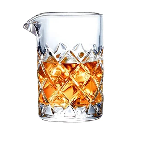 Household Water Glass Whiskey Cocktail Glass Crystal Twister Freezer Drinking Cup for Parties and Cold Beverages