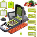 Hot Selling Multi 12 1 Manual Mandoline Stainless Steel Eco-Friendly Fruit Vegetable Cutter Onion Dicer Veggie Slicer Vegetable