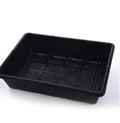 35.5*28*8.8cm Vegetable Planting Box Nursery Pot Tray Nursery Pot Black Tray