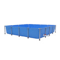 LVJU 2000 Liters Nursery Fish Tank 2x2x0.5m 528 Gallons 6.6' X 6.6' X 1.6 Metal Fish Tank