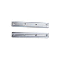 180mm Carbon Steel Long T Slot Nut Bar with Straight Line Connector Zinc Plating Surface for 3030 Aluminum Profile M6/M8 Slot 8