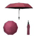 Wholesale Automatic Open Good Price Custom Brand Printing OEM Advertising Three Folding Umbrella with Logo for Man