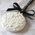 Round Lavender Hanging Car Wardrobe Aroma Air Freshener Scented Ceramic Porcelain Flower Home Fragrance Essential Oil Diffuser