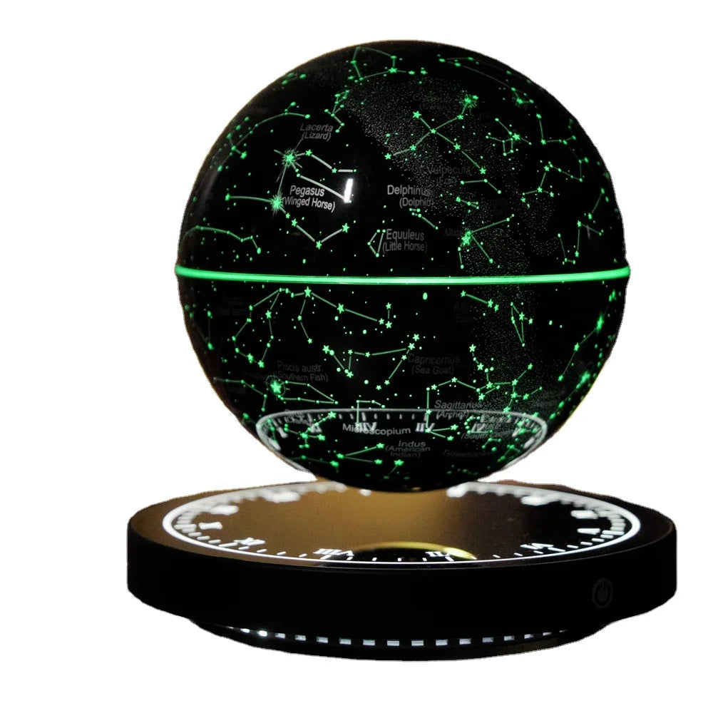 HCNT Factory Price Magnetic Levitating Starry Sky Table Lamp Wireless Induction Technology 10-15mm Levitating Distance LED
