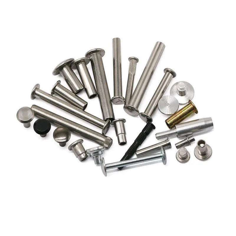 Custom M9 Semi Tubular Flat Head 304 Stainless Steel Rivets New Technology Research Development for Machine Use
