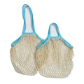 Eco-friendly Shopping Bag Reusable Cotton Mesh Vegetable and Fruit Bag Vegetable Cotton Mesh Bags
