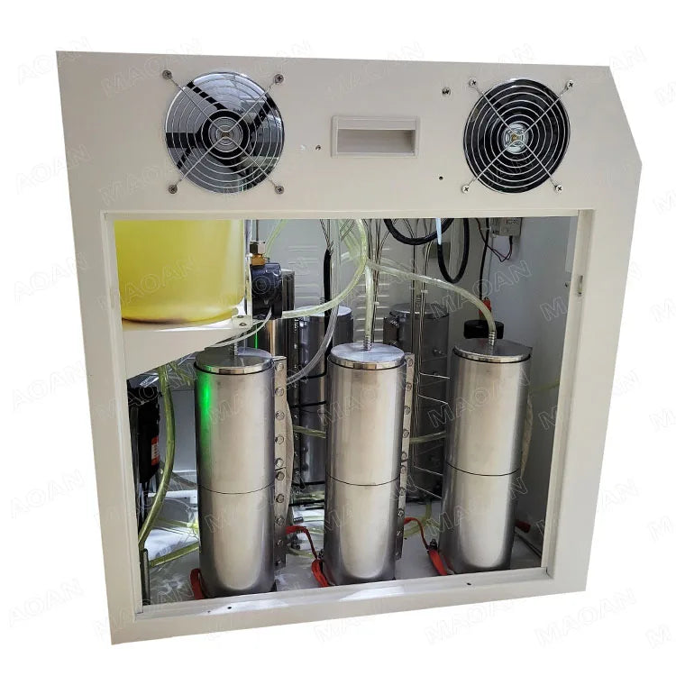 MAOAN JM-500 Ionized Alkaline Water Electrolysis Cell Hydrogen Fuel Cell Kit with 99.999% Purity 0--500ml/min