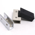 Brass Smooth Surface Wall Mount Hardware C Shape Glass Clip Bracket Glass Fitting U Shape Fixed Glass Clamp