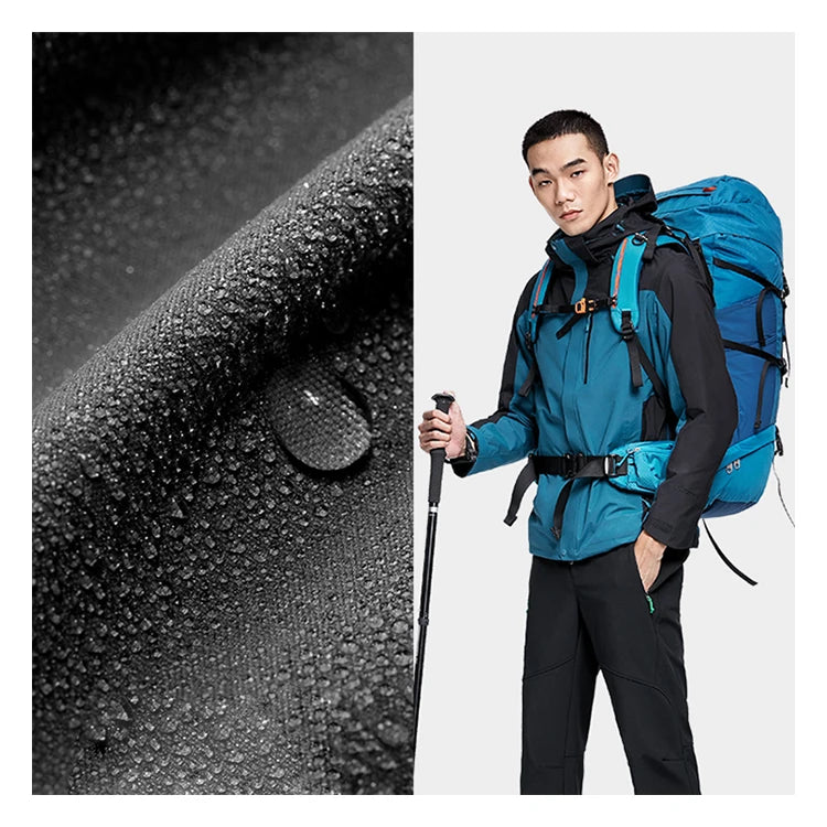 Hot Selling Heavy Taslan Fabric Outdoor Windproof Waterproof Jacket Outdoor Material 196T Polyester Taslan Fabric