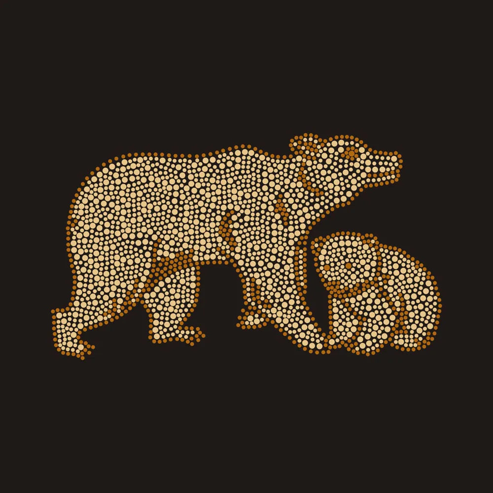 Custom Design Iron-On Crystal Rhinestone Heat Transfer for T-shirt with Flatback Custom Size & Color Hands Motif