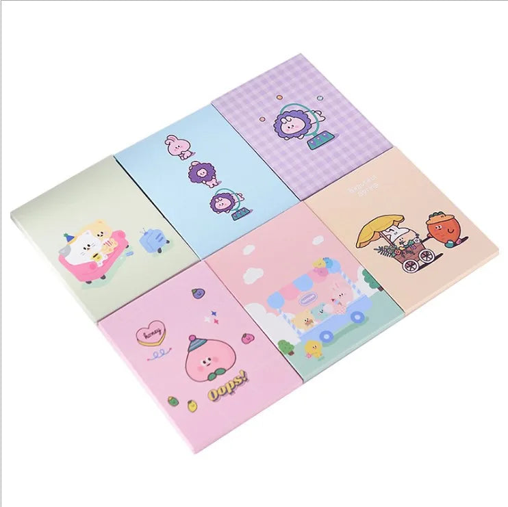 Korean Cartoon Folding High-definition Cosmetic Mirror Desktop Desktop Lovely Dressing Mirror Student Portable Mirror