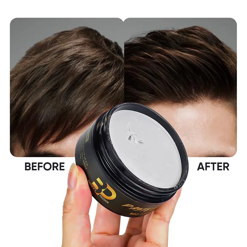 BARBERPASSION Firm Hold Vegan Matt Finish Hair Paste Natural Custom for Men