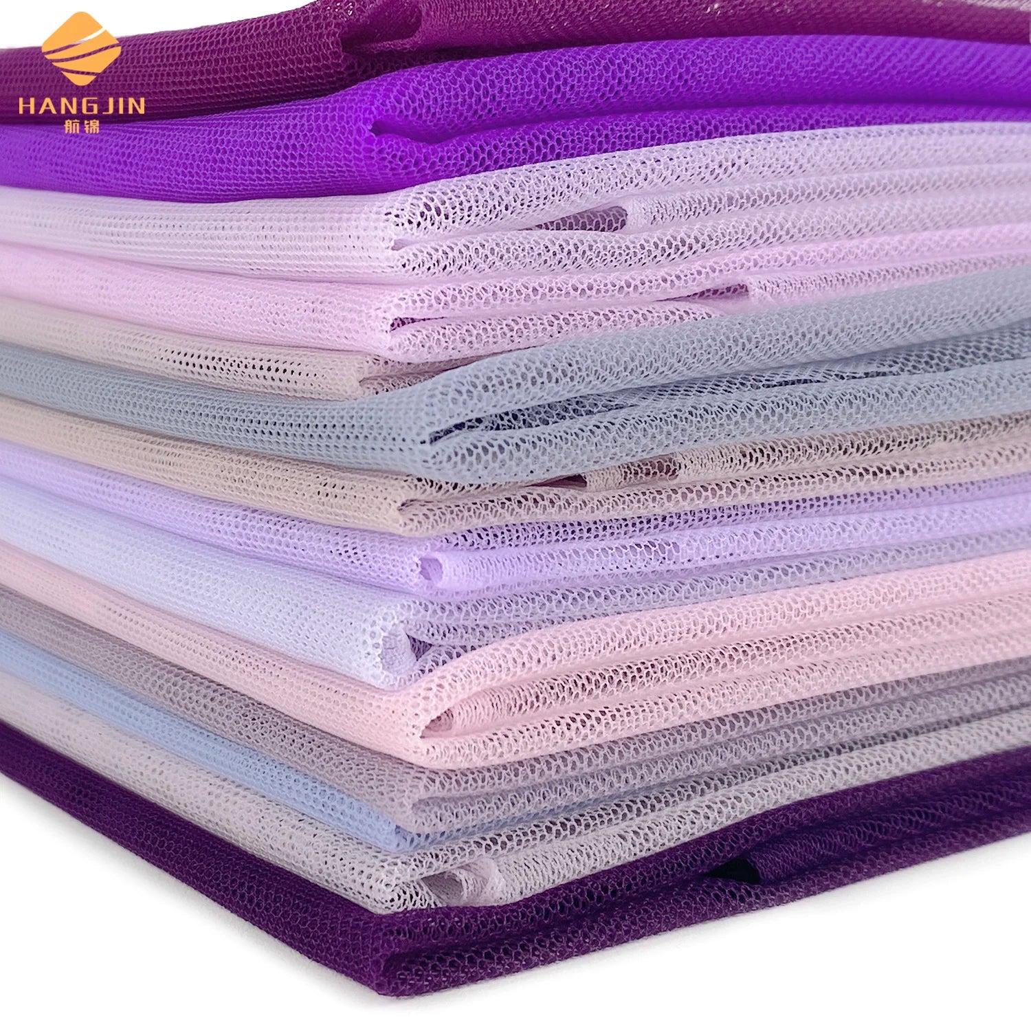 Purple Tulle Mesh for Dresses Costume Blue Nylon Soft Tulle Net Illusion Transparent Mesh Tulle Net Fabric