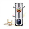 10L/20L/30L/40L/50L 304 Stainless Steel Built-in Filter Screen Filter-free Commercial Soybean Grinder Soybean Milk Machine 220V
