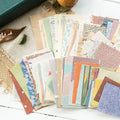 Hot Sale 60 Pieces Vintage Scrapbook Paper Supplies DIY Material Paper Aesthetic for Writing Drawing Journaling and Scrapbooking