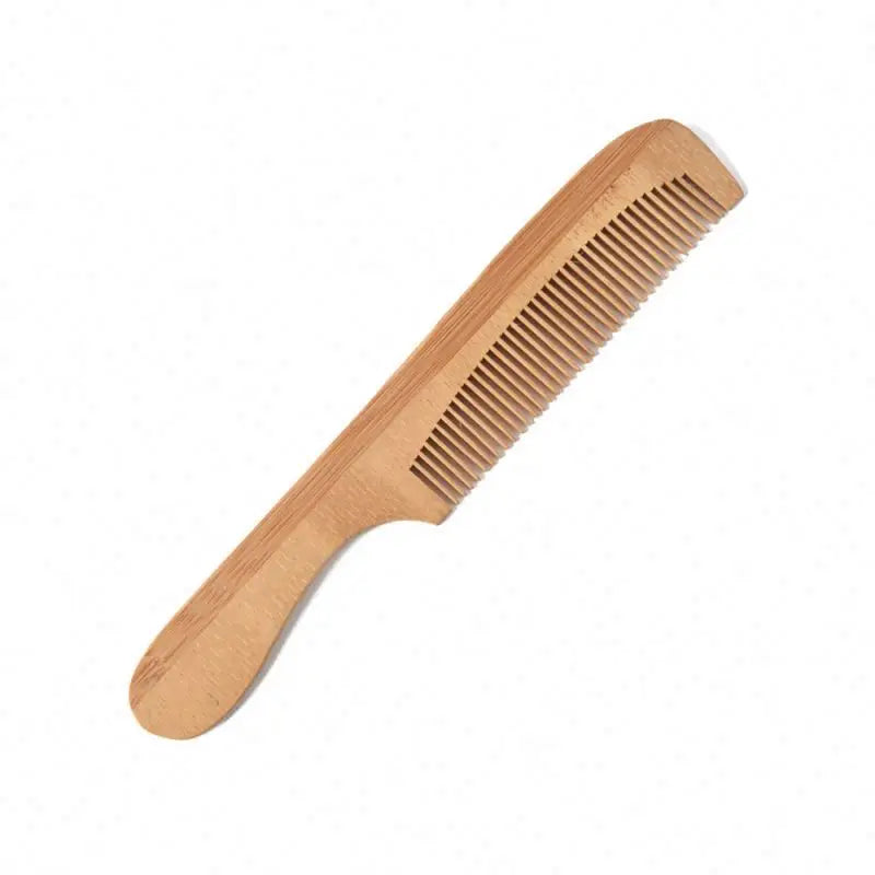 Custom logo Bamboo Comb Factory Good Quality Bamboo Box Set with Comb
