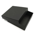 New Black Belt Box Factory Carton Gift Boxes Drawer Black Case Belt Accessories Custom Logo