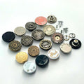Custom Made Fashion Accessories Press Stud Tack Shank Denim Rivet Tack Brass Jeans Button Custom Button for Jeans