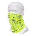Multifunction Seamless Tube Bandana Unique Cycling Plain Dyed Neck Gaiter Reflective Snowflake Tube Bandana Headwear