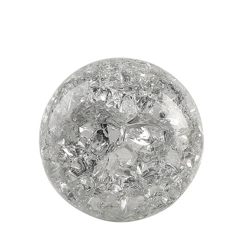 EU Home Table Fengshui Decoration Multi Color Crystal Glass Bubble Ball