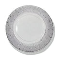 Elegant Eco-Friendly Modern Charger Plates Wedding Supplies Table Decor Black Beaded Rim Plastic Plate Charger for Dinner Plate
