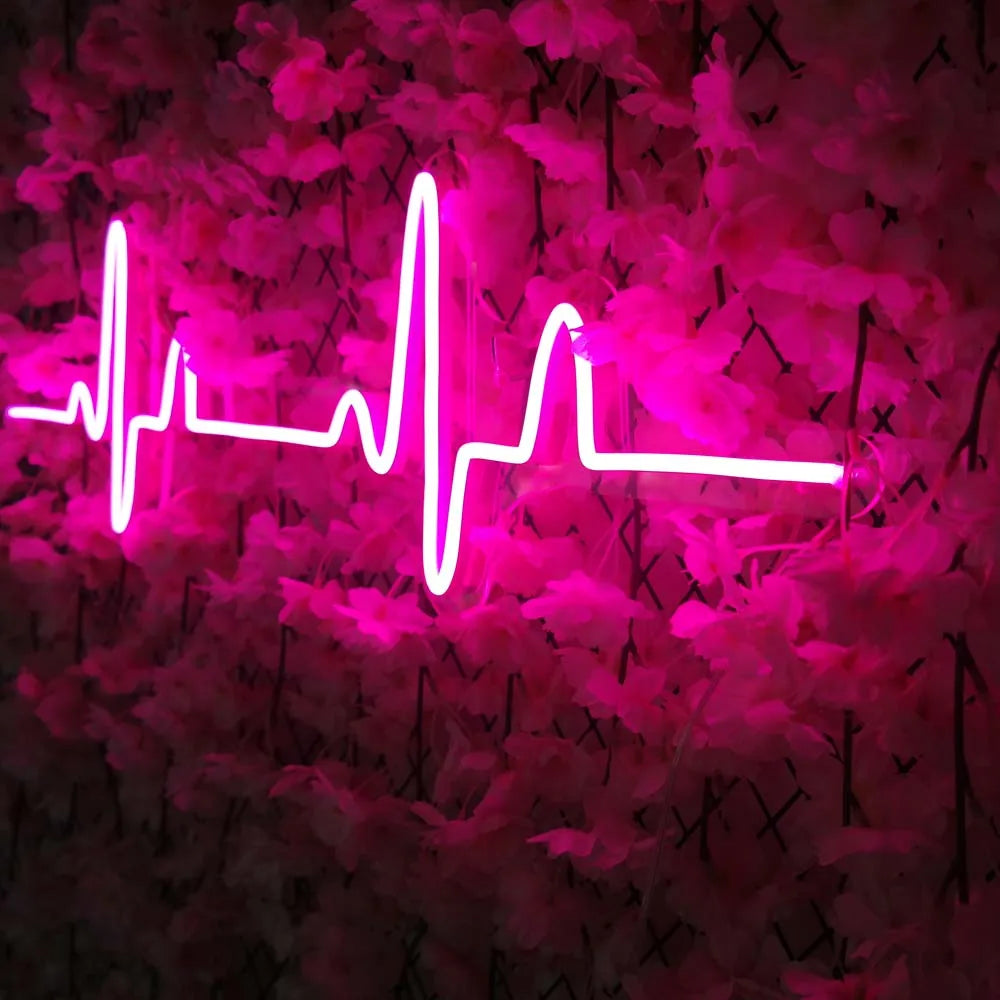 Letters Pink Peace Customized Lights for Room 12 Dc Led Acrylic Board Don't Quit Neon Sign