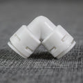 Ro Water Purifier Parts White Plastic Elbow Water Purifier Quick Fitting Connector