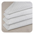 100% Cotton Eyelet Dress Fabric Embroidered Voile Fabric for Home Textiles Woven Lightweight 80Gsm Sale for Wedding Accessories