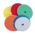170mm Foam Polishing Pads Orbital Buffer Pads Hook and Loop Sponge Buffing Pads for Car Polishing and Waxing for Backing Plate