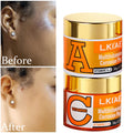 OEM Vitamin C & A Luxury Organic Vegan Brightening Skin Tone Day/Night Collagen Anti Aging Face Cream