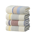 Cotton Waffle Towel Honeycomb Water Absorption Adult Bath Shower Towel Quick Dry Hand Face Towels