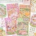 3pcs/pack  Sweet Dreams World Stickers Large Scenic Stickers Scene  Creative 3D Stereo Stickers