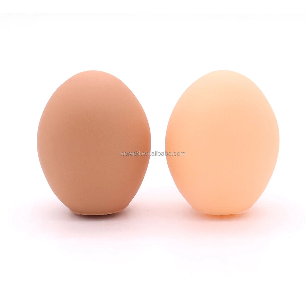 Interactive Elastic Chew Toy for Dog  Squeaky Pet Toy Pet Bite Resistant Adhesive Simulation Egg Sound Making Toy for Cat Dog