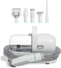 Pro Pet Grooming Kit & Vacuum Suction 99% Pet Hair Professional Grooming Clipppers With 5 Proven Grooming Tools for Dogs Cats