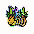 Custom Self-Adhesive Die Cut Waterproof Vinyl Logo Label Holographic Stickers Custom Color Packaging Kiss Cut Design Re-Gloss