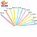 Wholesale Knitting Needles Tulip Tunisian 12pcs ABS Plastic Color Crochet Hook Set for Cake Yarn
