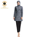 Zaynab Custom Full Covered Modest Islamic Swimwear Sportswear Long Pants Sleeves Skirts Women Muslim Swimsuits Burkinis