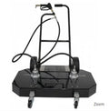36" High Pressure Water Floor Surface Cleaner Sidewalk Cleaner Concrete Hard Dual Swivel Dual Trigger Surface Cleaner