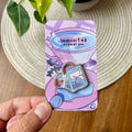 Design Trendy Spinning Style Pinsback Enamel Pin Knitting Retro Anime Badge Brooch Soft Hard Screen Printed Custom Lapel Pin