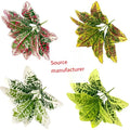 Chameleon Wood Lifelike Artificial Greenery Plastic Artificial Plant Leaves for Home/Office/Wedding Decoration