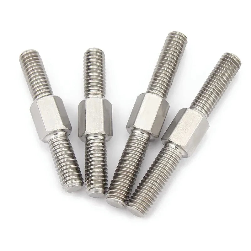 Factory Customization Stainless Steel 304 A2 Right Left Thread Hand Double End Headed Stud Rod