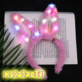 LED Light up Music Show Hairband Party LED Kids Hair Accessories Christmas Ear Led Headband