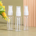 30ml 1oz Spray Bottles Plastic Clear Portable Travel Bottle Empty Refillable Reusable Fine Mist Atomizer Container