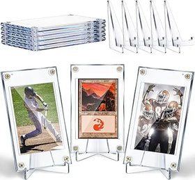 Customized Acrylic for Card Holder Screw Trading Card Protector for Baseball Football Sports Card