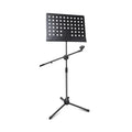 Height Adjustable Music Stand for Orchestra/Piano Portable Aluminum Sheet Music Stand for Concert Performance Folding Design