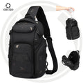 OZUKO 9809 Multi-functional Waist Bag Chest Sling Men Fashion Durable Waterproof 8L Polyester Outdoor Gear Hiking Casual