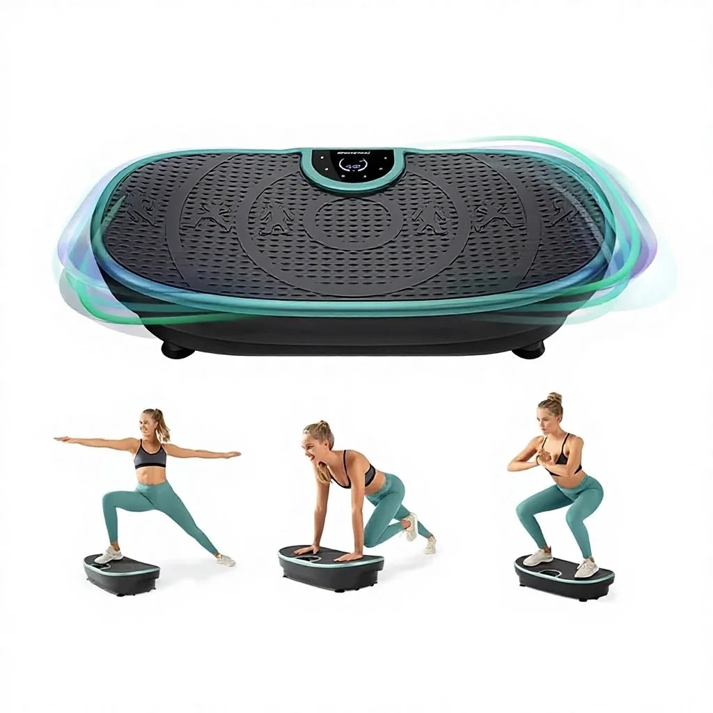 Wholesale Body Slimmer Exercise Machine Max Load 150kg Vibration Plate Body Workout Vibration Platform for Weight Loss Fitness