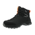 Lightweight Unisex Waterproof Puncture-Resistant Steel Toe Safety Shoes for Factory Work Climbing Summer Microfiber Upper