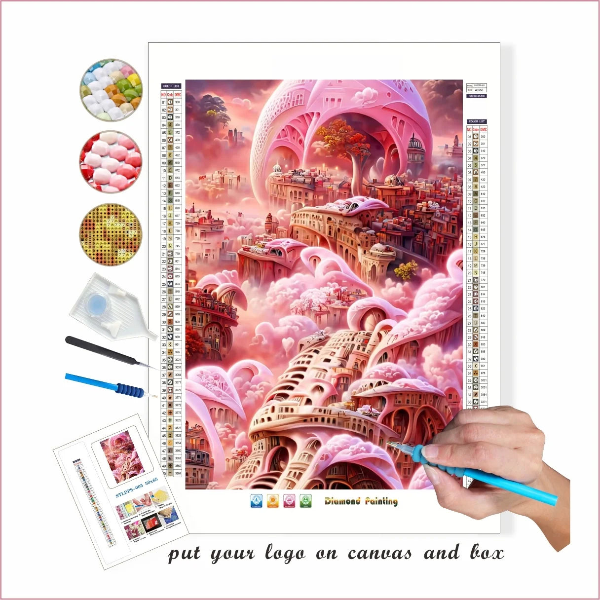L-0395 Diamond Painting Customized 5d Diy  Canvas Paintings Best Quality Diamond Painting
